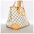 Borsa Tote Louis Vuitton Damier Azur Hampstead PM Bianco - vista 2
