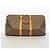 Borsa Louis Vuitton Boston Monogram Keepall 55 Marrone - vista 12