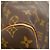 Borsa Louis Vuitton Boston Monogram Keepall 55 Marrone - vista 7