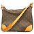 Borsa a tracolla Louis Vuitton Monogram Boulogne 30 Marrone