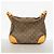 Borsa a tracolla Louis Vuitton Monogram Boulogne 30 Marrone - vista 10