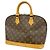 Borsa a mano Louis Vuitton Alma Monogram Marrone