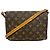 Borsa a tracolla Louis Vuitton Monogram Musette Tango Marrone