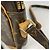Borsa a tracolla Louis Vuitton Monogram Danube Marrone - vista 7
