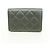 Portafoglio tri-fold Chanel in pelle d'agnello nera Nero - vista 8