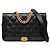 Chanel Black Quilted Caviar Boy Wallet on Chain Nero