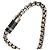 Bracciale a catena Louis Vuitton Monogram Eclipse in ottone argentato Argento - vista 5