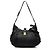 Louis Vuitton Black Monogram Mahina XS Preto