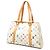 Louis Vuitton White Monogram Multicolore Aurelia MM Bianco - vista 2