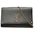Saint Laurent Black Medium Smooth Calfskin Braided Monogram Kate Crossbody Nero