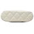 Chanel Mini CC Quilted Caviar Dome Clutch con catena, bianco - vista 3