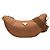 Bolsa Prada Demi Lune em Re-Nylon com acabamento em Saffiano marrom Camelo