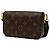 Louis Vuitton Brown Monogram Felicie Strap And Go Marrone - vista 2