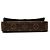 Louis Vuitton Brown Monogram Felicie Strap And Go Marrone - vista 3