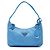 Borsa a tracolla Prada Blue Mini Tessuto Re Edition 2000