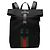 Gucci Black Canvas Techno Web Fold Over Backpack