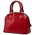 Louis Vuitton Red Monogram Vernis Alma BB Rosso - vista 2