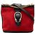 Borsa a secchiello Dionysus Gucci in camoscio rosso
