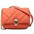 Bulgari Bvlgari Orange Micro Leather Serpenti Cabochon Crossbody Arancione Pesca