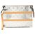 Louis Vuitton Silver Monogram Mirror Trunk Pouch Silber
