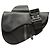 Borsa a tracolla Saddle Dior in pelle di vitello grana nera Nero