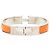 Bracciale Clic H PM in smalto stretto Orange Hermès Arancione - vista 3