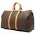Louis Vuitton Brown Monogram Keepall 45 Marrone - vista 2