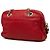 Borsa a tracolla Gucci Soho con catena e zip in pelle di vitello rossa Rosso - vista 2