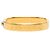 Bracciale Rigido Louis Vuitton Gold Plated Nanogram S D'oro