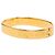 Bracciale Rigido Louis Vuitton Gold Plated Nanogram S D'oro - vista 2