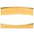 Bracciale Rigido Louis Vuitton Gold Plated Nanogram S D'oro - vista 4