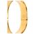 Bracciale Rigido Louis Vuitton Gold Plated Nanogram S D'oro - vista 5
