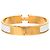 Hermès Clic H Armband PM schmal, weißer Emaille - Ansicht 3