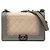 Chanel Beige Medium Quilted Calfskin Ombre Boy Flap