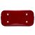 Louis Vuitton Red Monogram Vernis Alma BB Rosso - vista 3