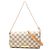 Louis Vuitton White Damier Azur Favorite PM Bianco