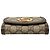 Portafoglio con catena Gucci Beige Medium GG Supreme Blondie - vista 3
