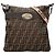 Fendi Brown Zucca Canvas Selleria Crossbody Marrone