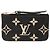 Louis Vuitton Key Pouch Monogram Empreinte Bicolor Schwarz