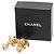 Orecchini a clip Chanel Gold CC placcati oro con perle sintetiche e chiusura turn lock Bianco D'oro - vista 4
