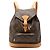 Louis Vuitton Brown Monogram Montsouris MM Marrone
