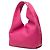 LOEWE Borsa Hobo Anagram Dunas in vitello rosa - vista 2