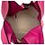 LOEWE Borsa Hobo Anagram Dunas in vitello rosa - vista 4