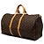 Louis Vuitton Brown Monogram Keepall 55 Marrone - vista 2