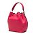 Bulgari Borsa a secchiello Bvlgari Serpenti Forever in pelle rosa - vista 2