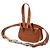 Borsa cintura Gucci Brown Mini Calfskin Bamboo 1947 Marrone - vista 2