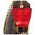 Louis Vuitton Brown Monogram Vivienne Christmas Mini Pochette Accessoires Marrone - vista 5