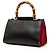 Borsa Gucci Mini Nappa Bamboo Web Nymphaea nera con manico superiore Nero - vista 2