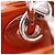 Dior Orange Medium Lambskin Cannage Lady Dior Arancione - vista 10