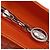 Dior Orange Medium Lambskin Cannage Lady Dior Arancione - vista 14